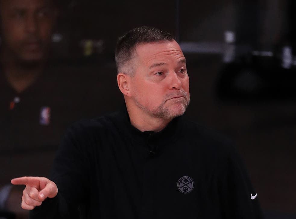 Denver Nuggets head coach Michael Malone