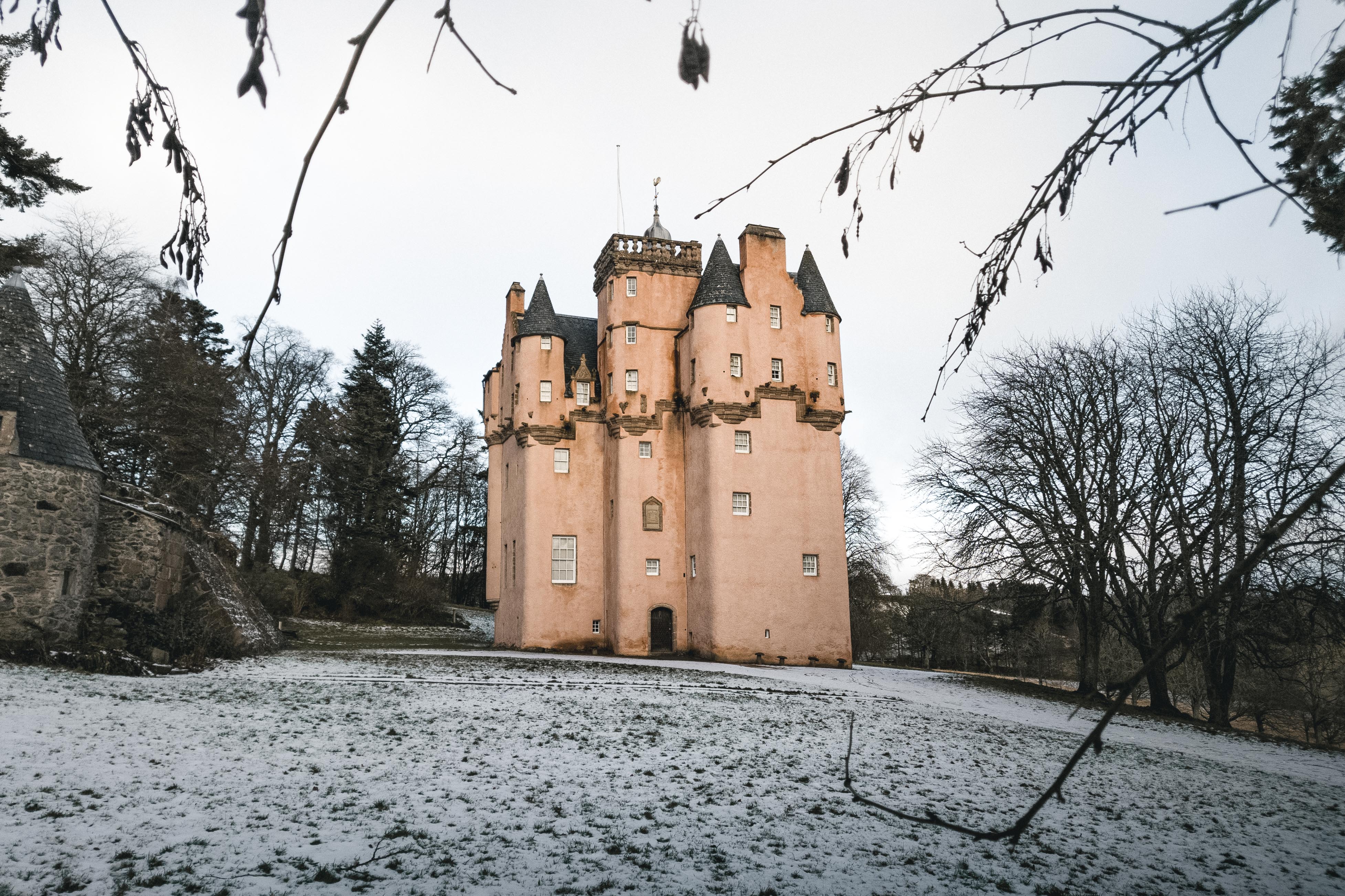 Craigievar Castle in Scotland