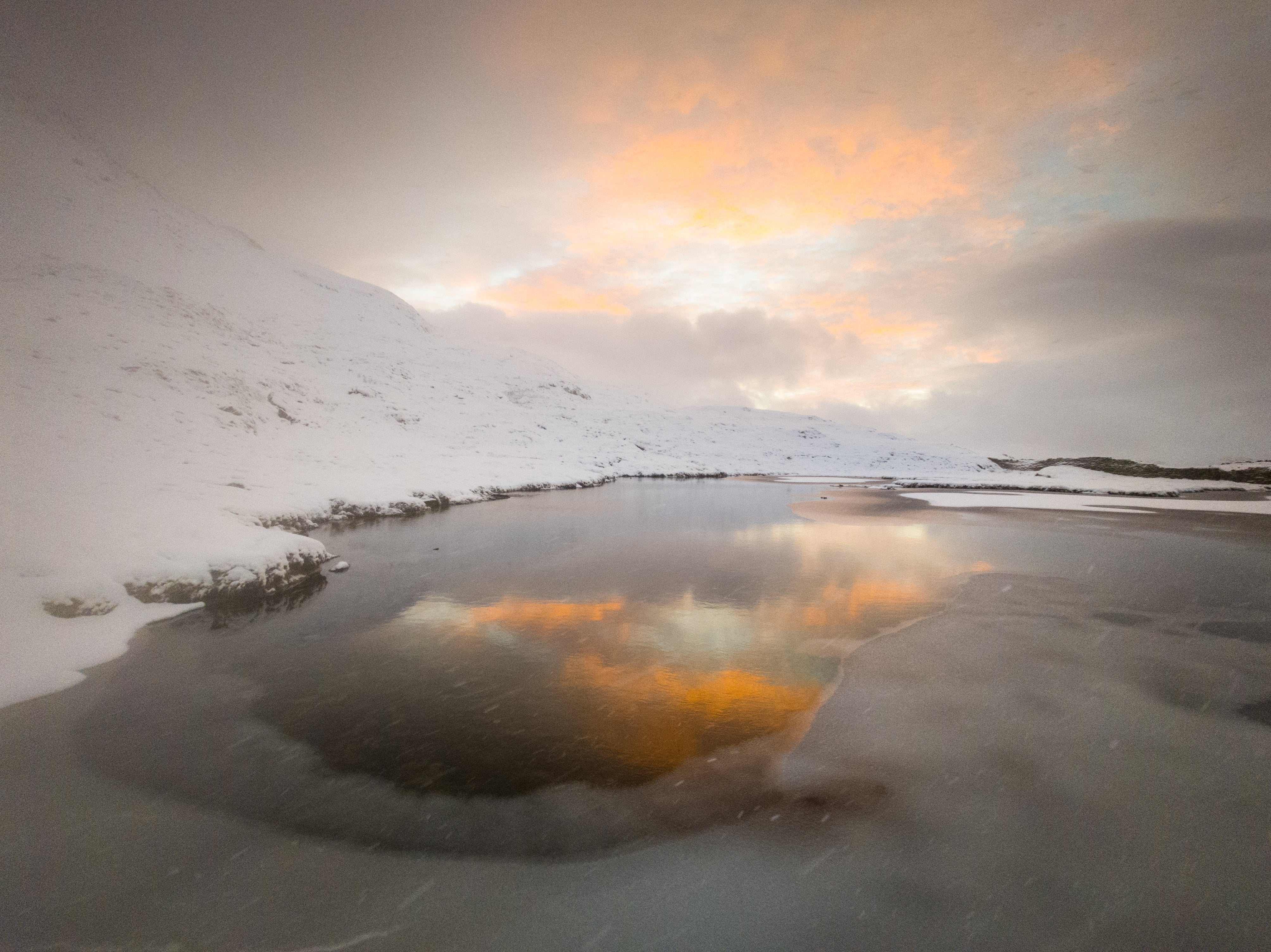 Snowdonia in the snow