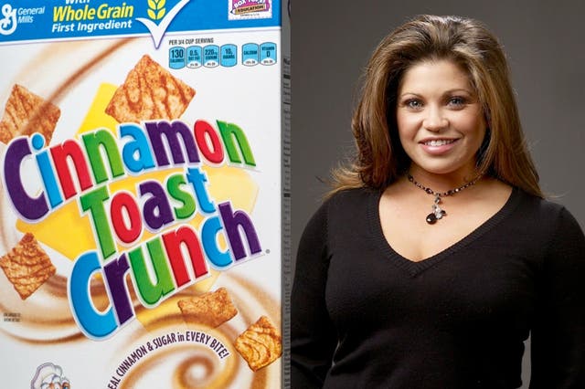 People are finding out the Cinnamon Toast Crunch man who found shrimp in cereal is married to Topanga actress 