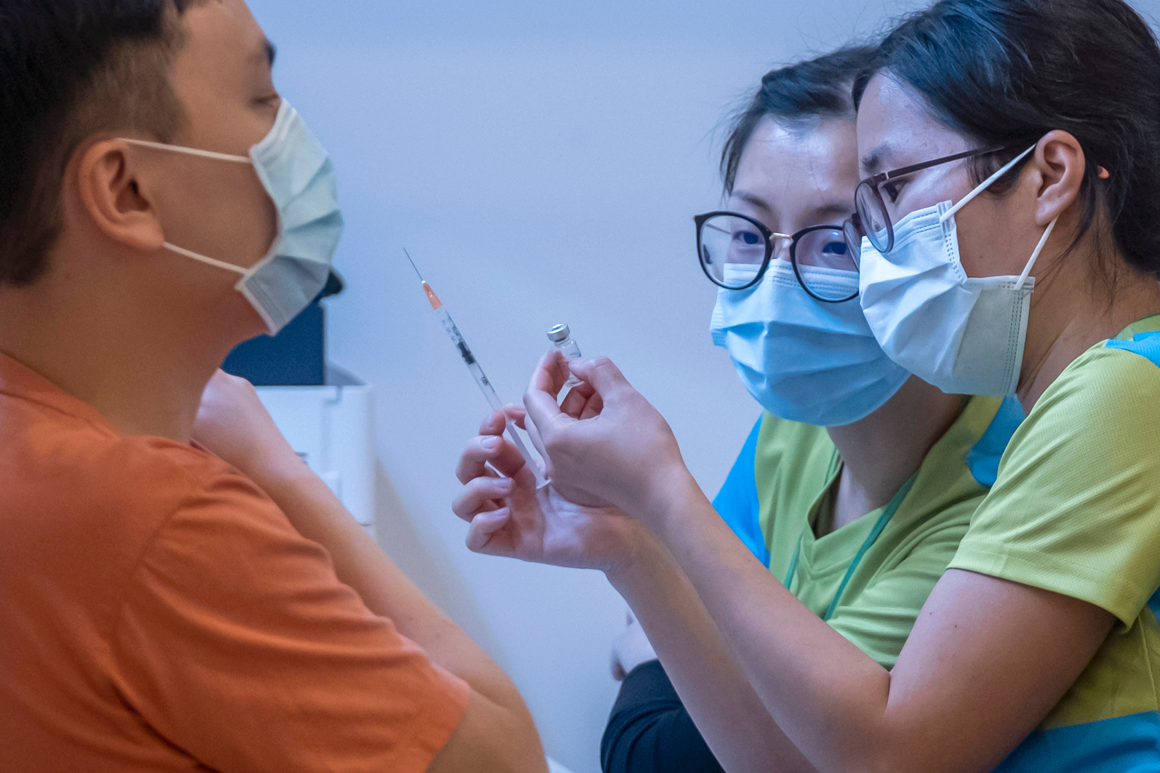 Virus Outbreak Hong Kong Vaccine