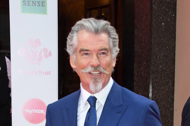 Pierce Brosnan photographed in March 2020