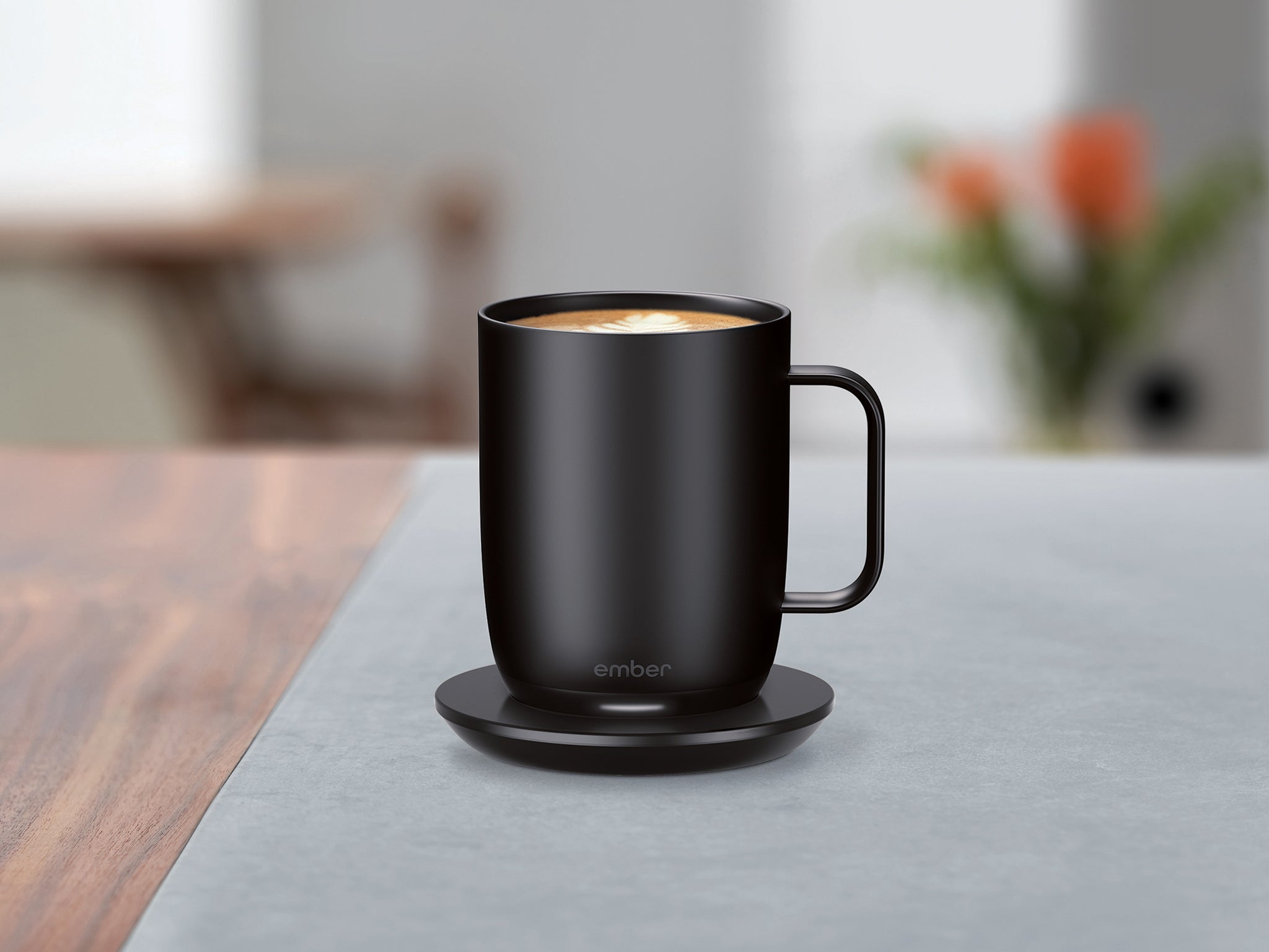 Ember Temperature Control Mug - Smart Coffee Cup - Warming Mug -  Self-Heating Mug - Plugined