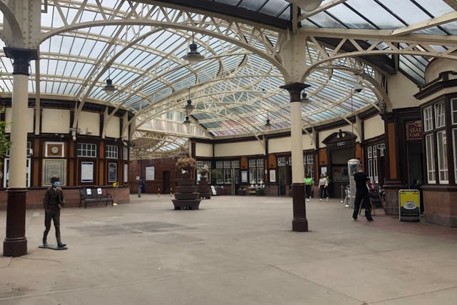 Space available: Wemyss Bay station, west of Glasgow