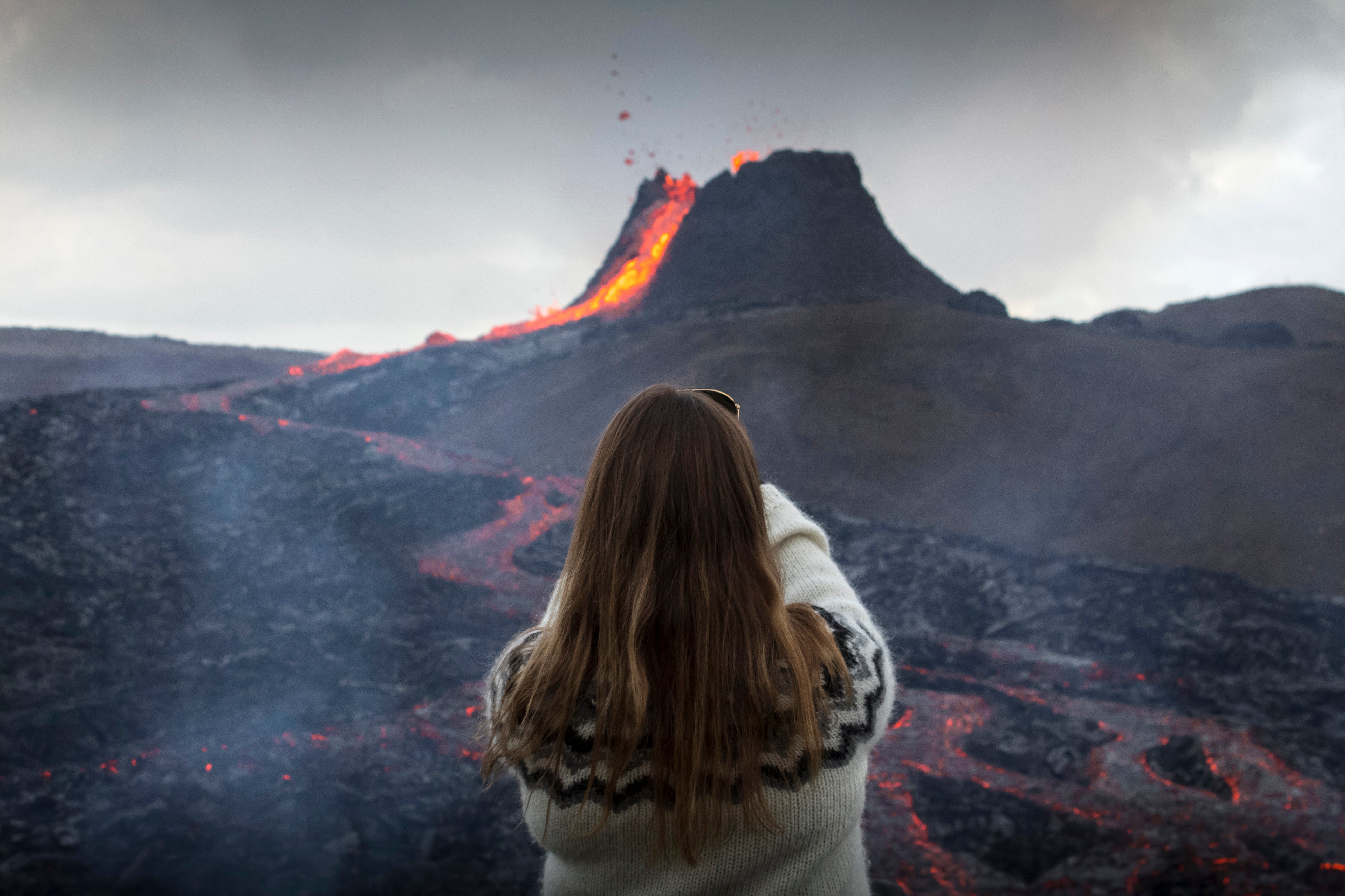 Iceland’s volcano recently attracted more tourists