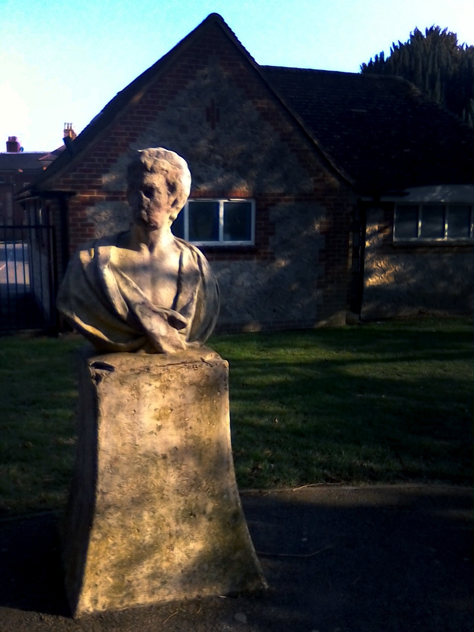 Marble bust of nobody in particular