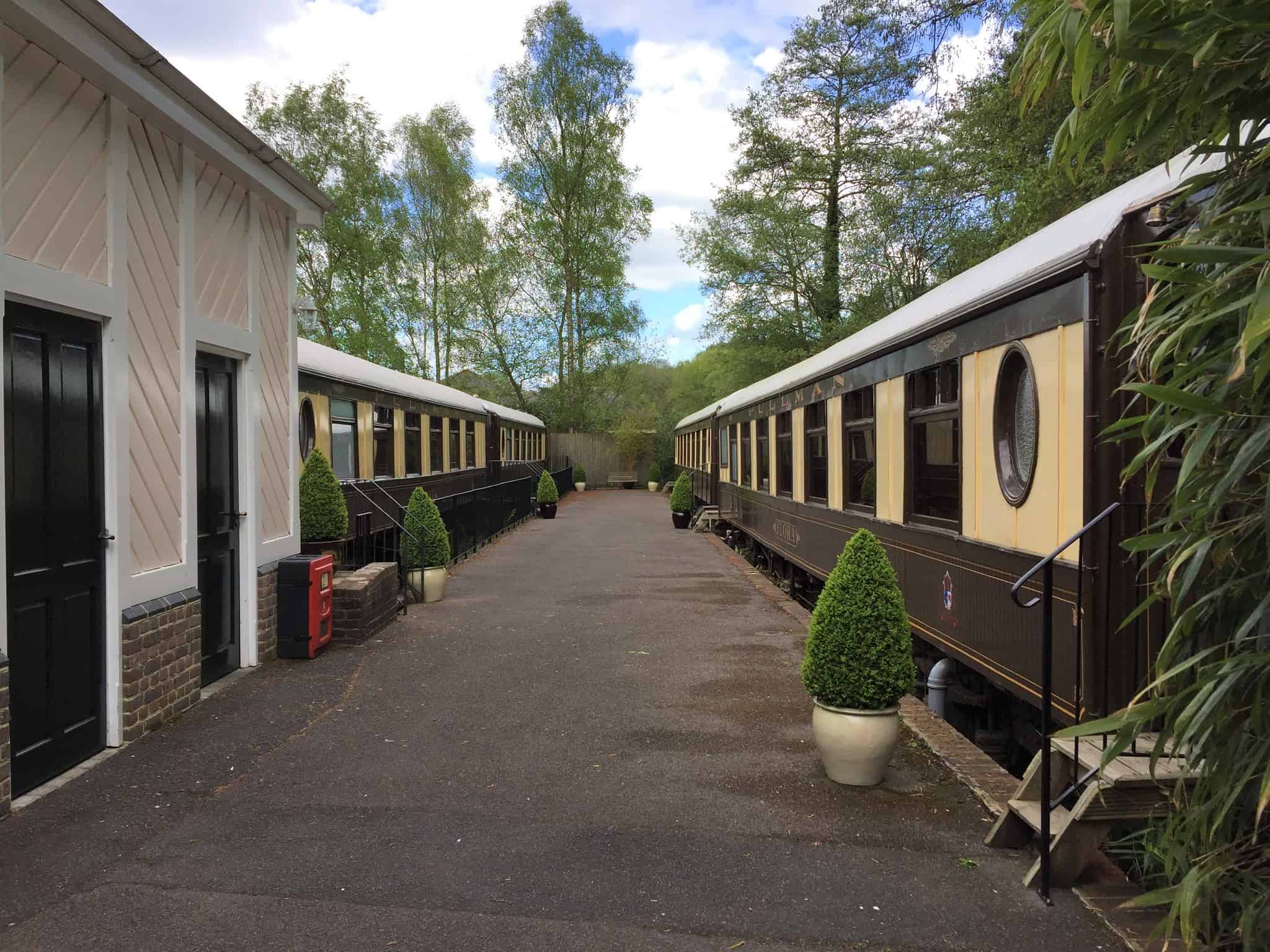The Old Railway Station’s romantic Pullman carriages