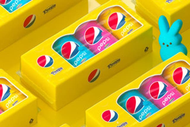 Pepsi teams up with Peeps to launch new soda 