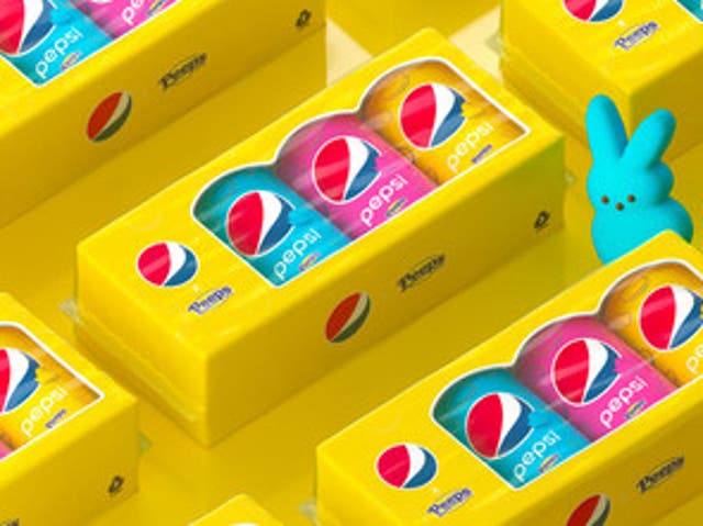 Pepsi teams up with Peeps to launch new soda 