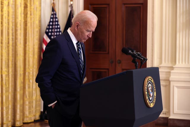 Joe Biden admits when he doesn’t have all the answers.