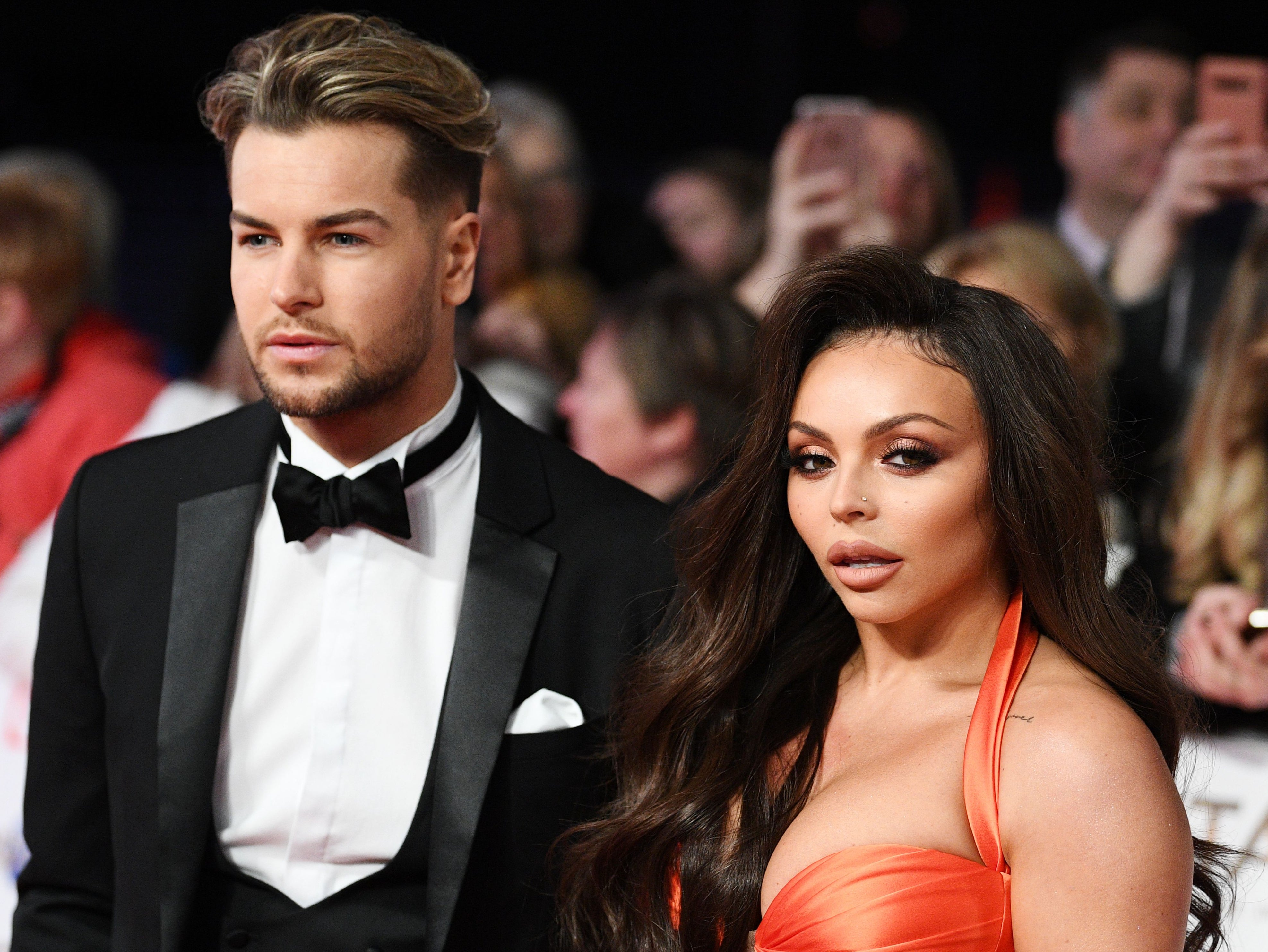 Chris Hughes and Jesy Nelson