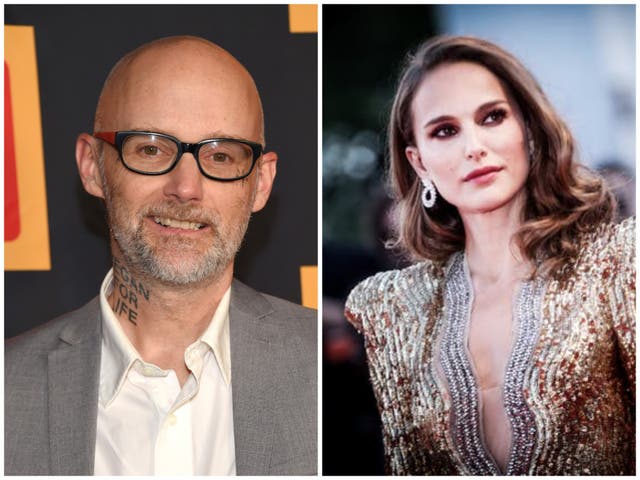 Moby and Natalie Portman