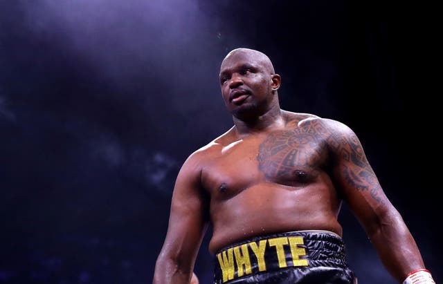<p>Whyte is aiming to level the score with Povetkin</p>