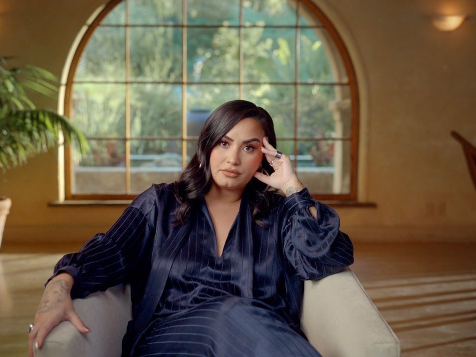 <p>Demi Lovato en su documental Dancing with the Devil.</p>