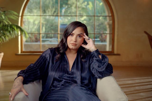 Demi Lovato in her documentary Dancing with the Devil