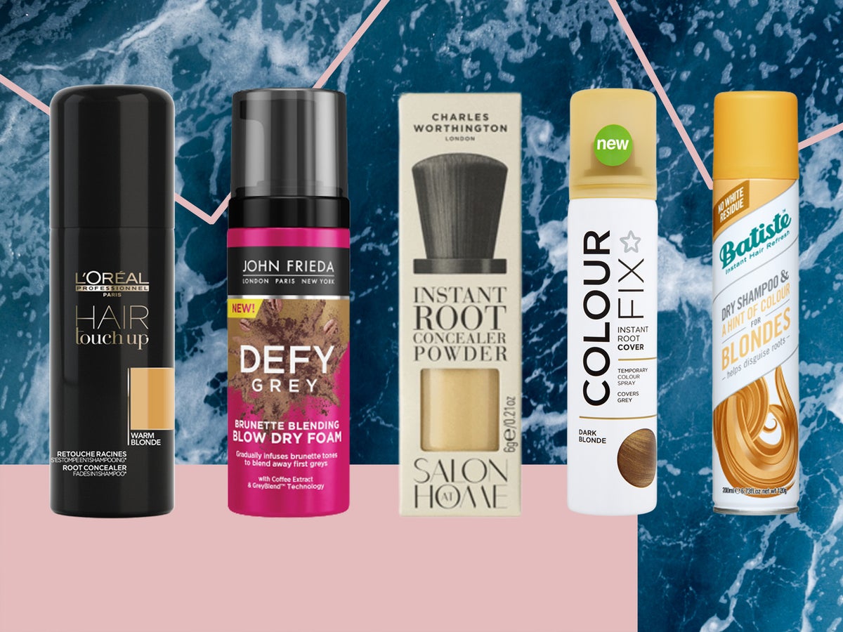 Best root cover ups: For blonde, grey and dark hair | The Independent