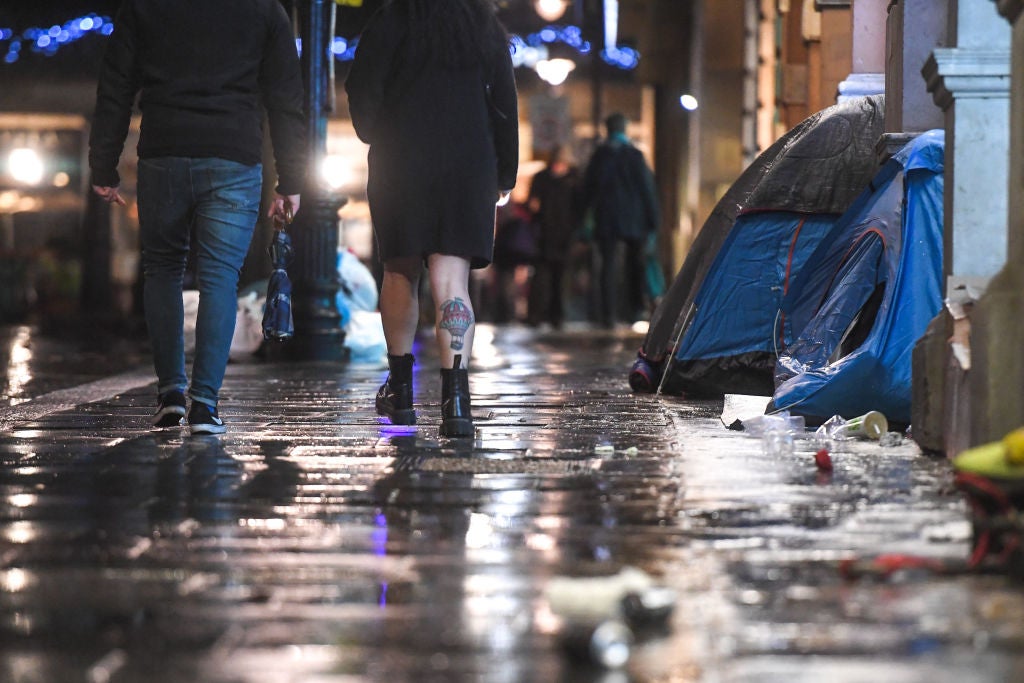 The government is spending £750m to tackle homelessness and rough sleeping