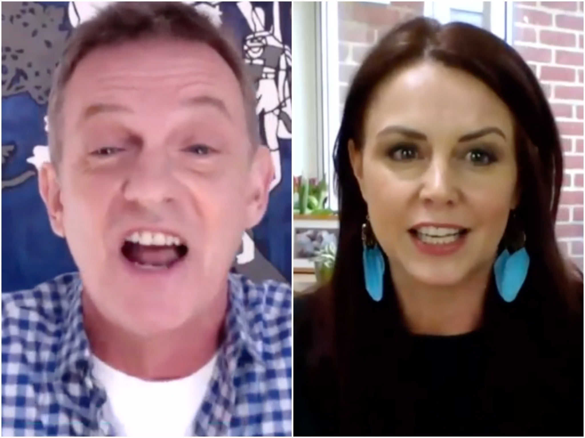 Matthew Wright and Beverley Turner clashed on This Morning