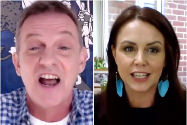 Matthew Wright and Beverley Turner clashed on This Morning