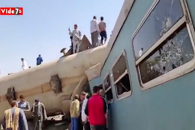 Egypt Train Wreck