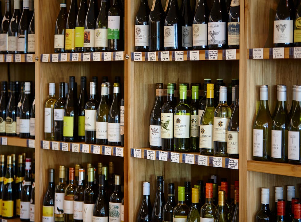 <strong>Wine shops in UK.</strong>