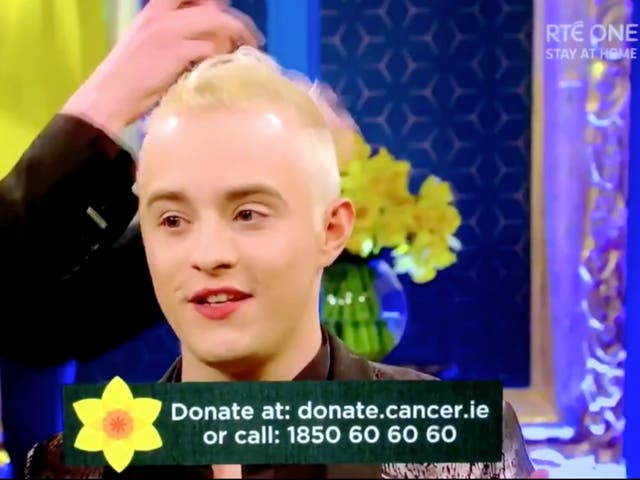 Jedward shave their hair for charity on RTE’s The Late Late Show