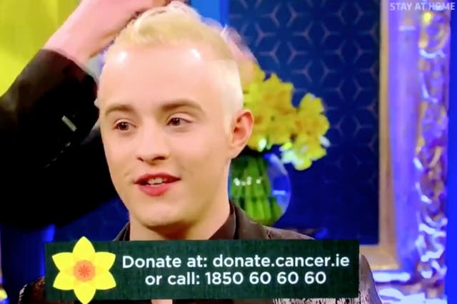Jedward shave their hair for charity on RTE’s The Late Late Show