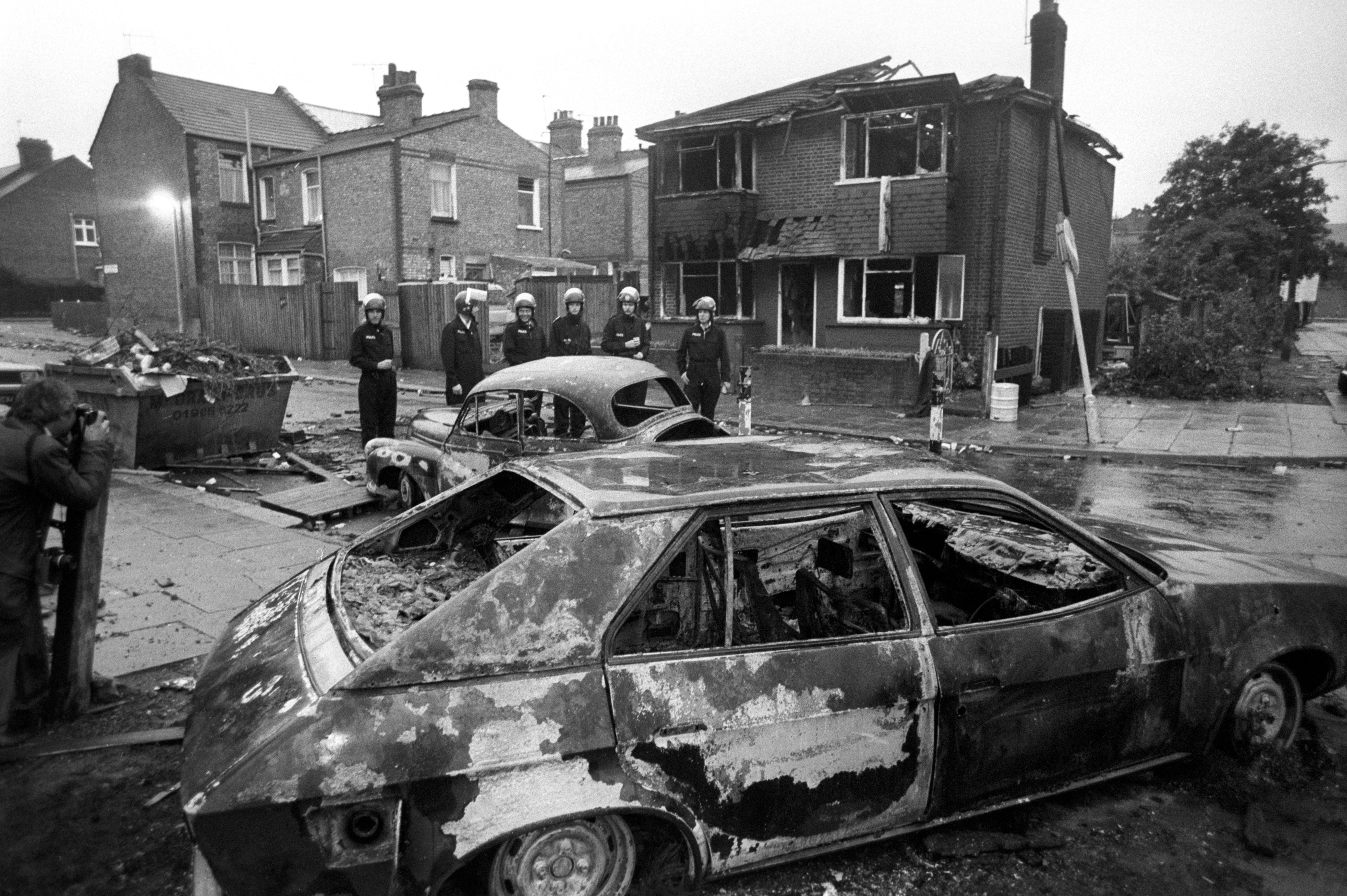 Gallagher was on duty in the Broadwater Farm Estate, Tottenham, in 1985 when PC Keith Blakelock was murdered by rioters