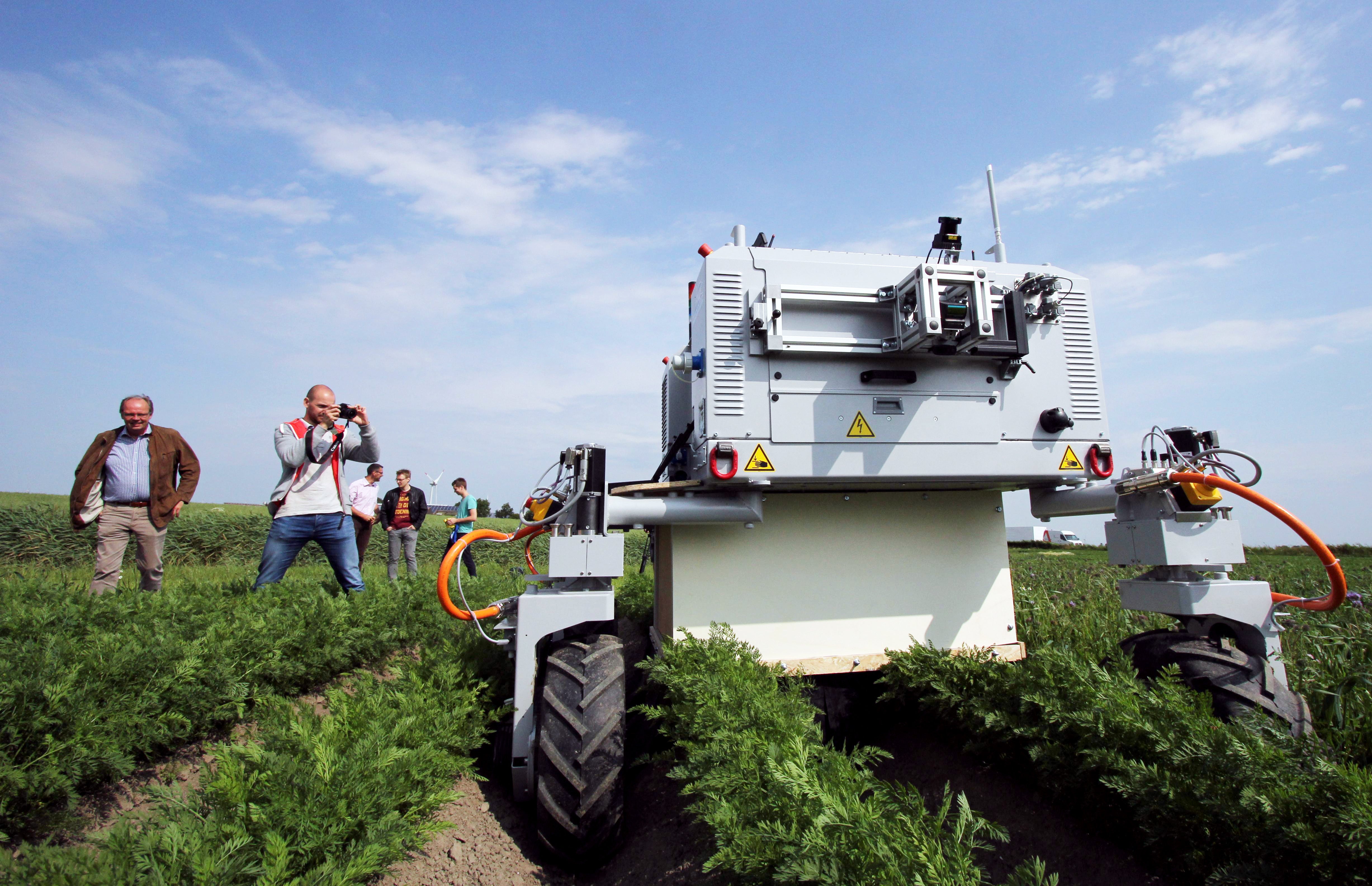 In recent years, there has been increasing interest in the idea of destroying individual weeds using specialist robots