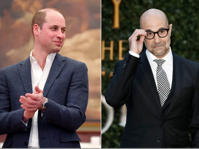 Prince William topped a poll as the ‘world’s sexiest bald man'