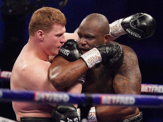 Whyte beat Povetkin to become the top world heavyweight contender