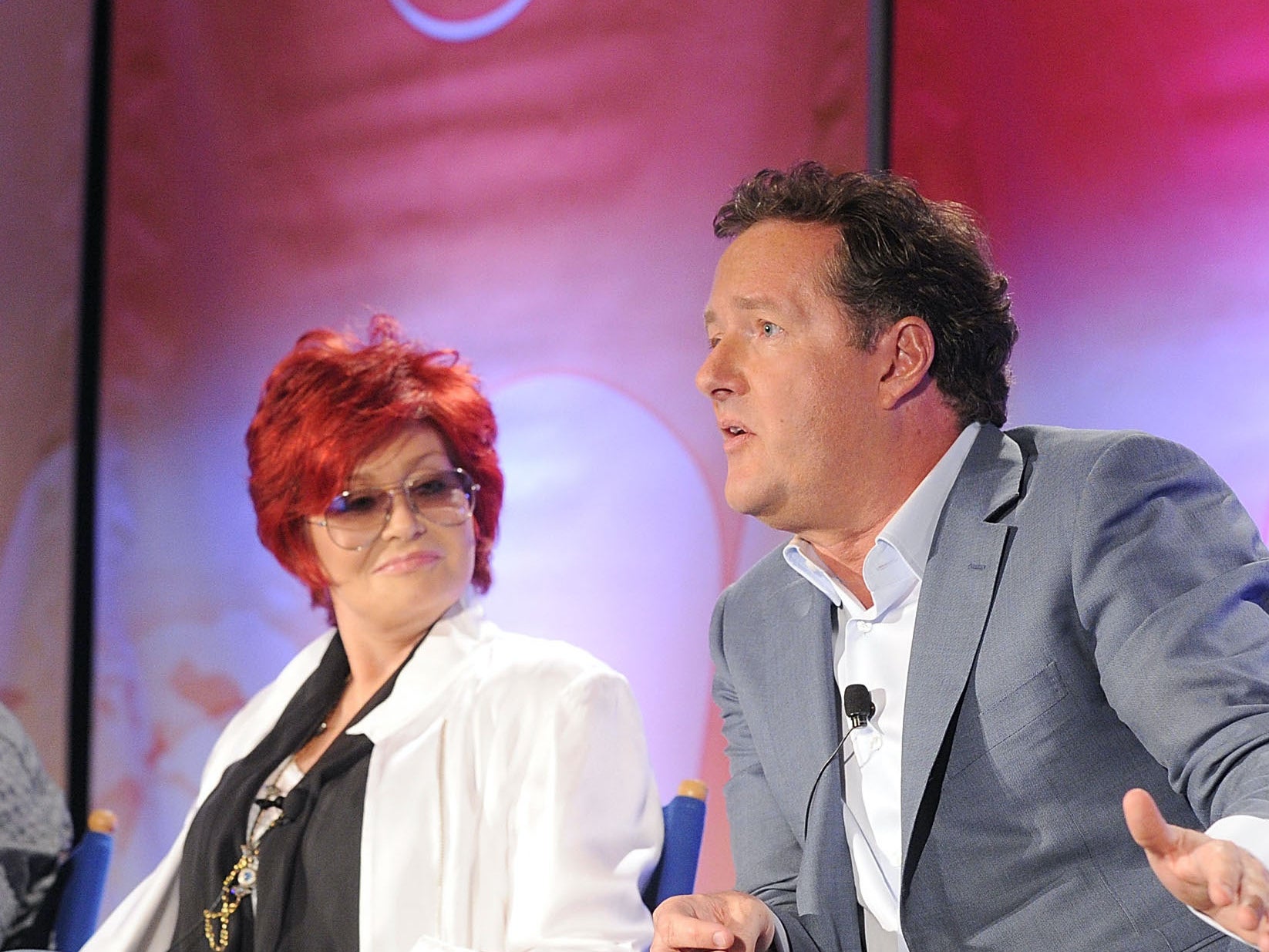 Piers Morgan has defended his friend Sharon Osbourne