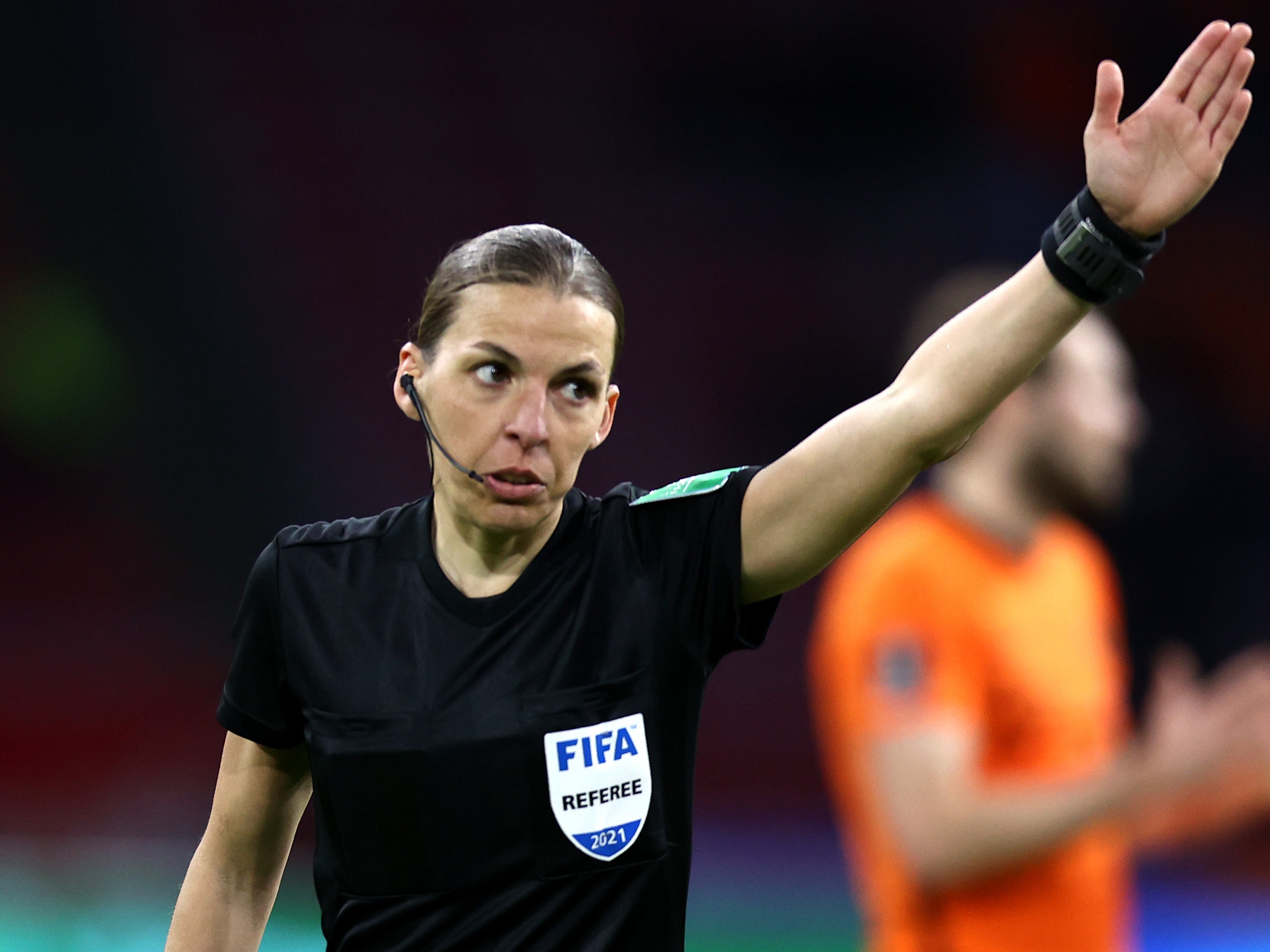 Frappart becomes first female ref for a men’s World Cup qualifier