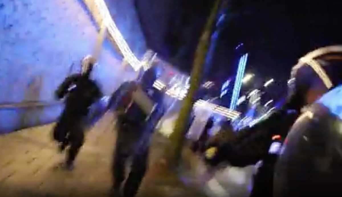 Bristol protests journalist says police &lsquo;aggressively&rsquo; smashed camera