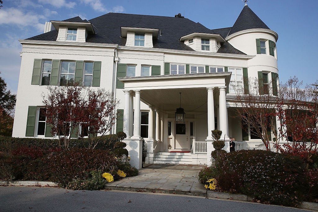 The Vice President's home at the Naval Observatory