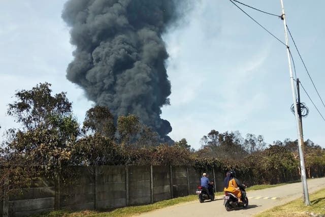 Indonesia Refinery Fire