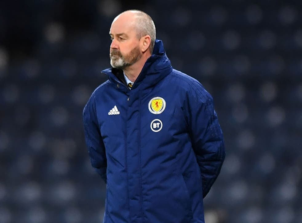 <p>Steve Clarke has led his Scotland side to successive draws in qualifying</p>
