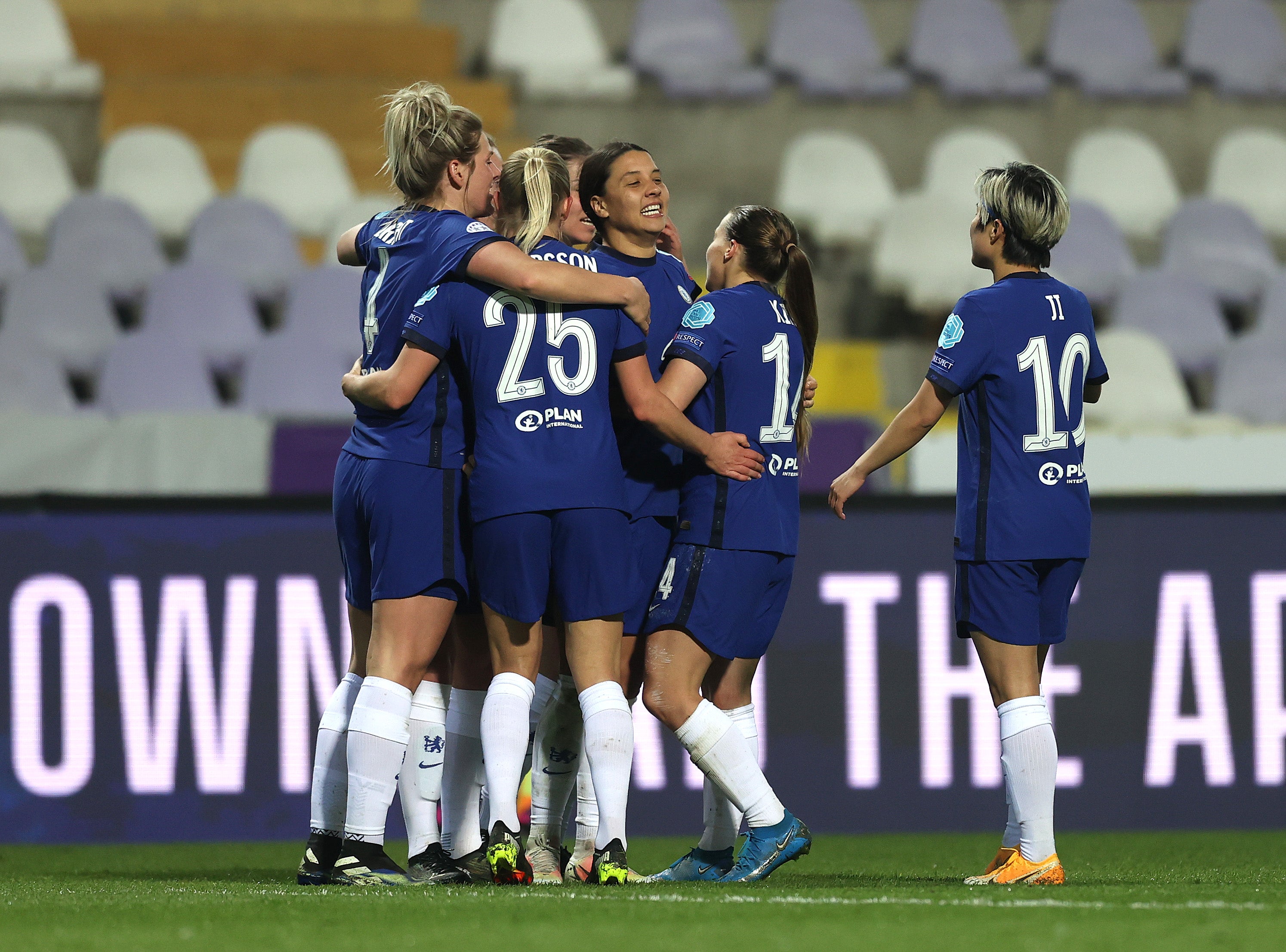 Chelsea are among the teams battling for the Women’s Champions League
