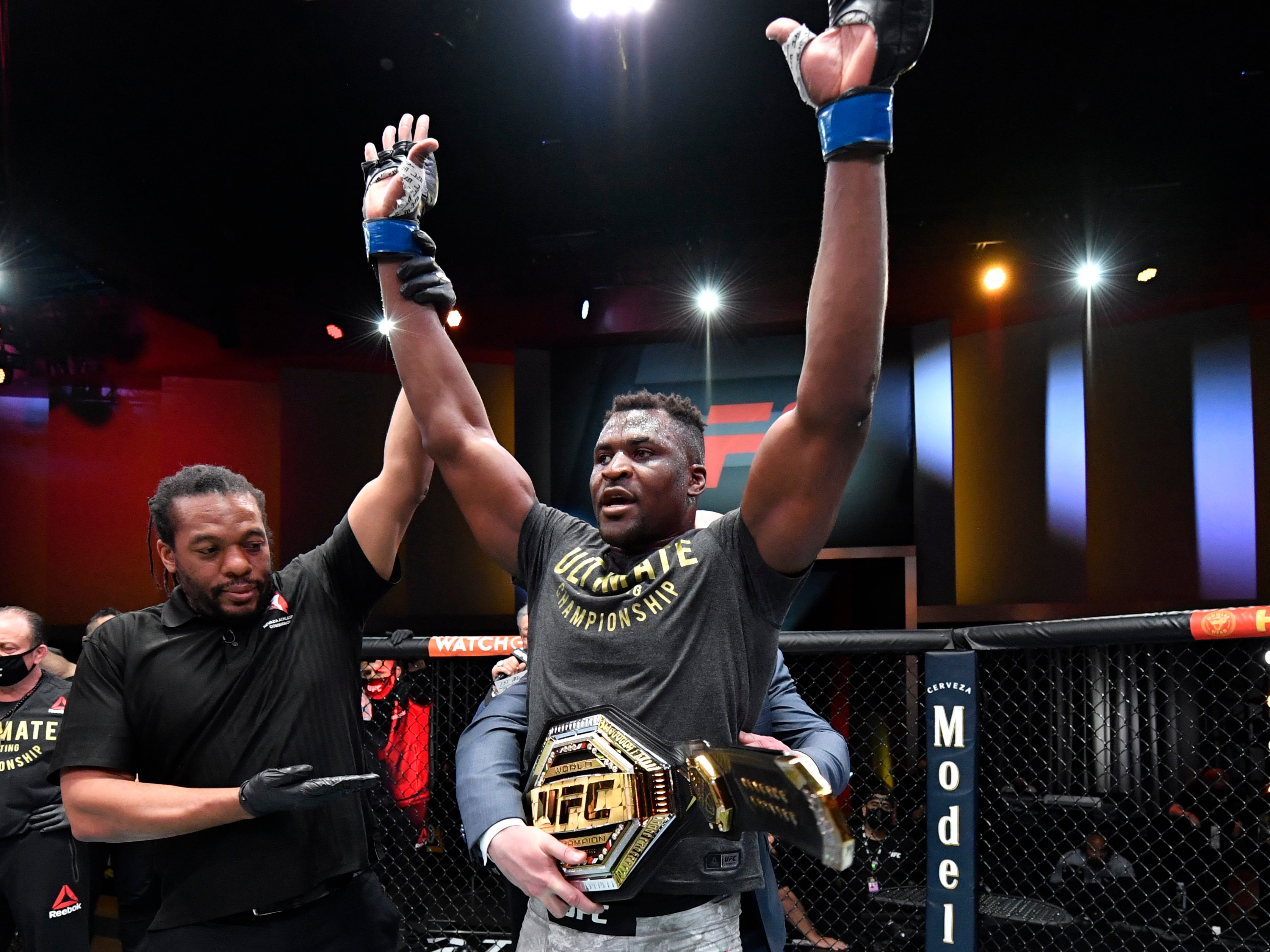 Francis Ngannou was crowned UFC heavyweight champion at UFC 260 last week