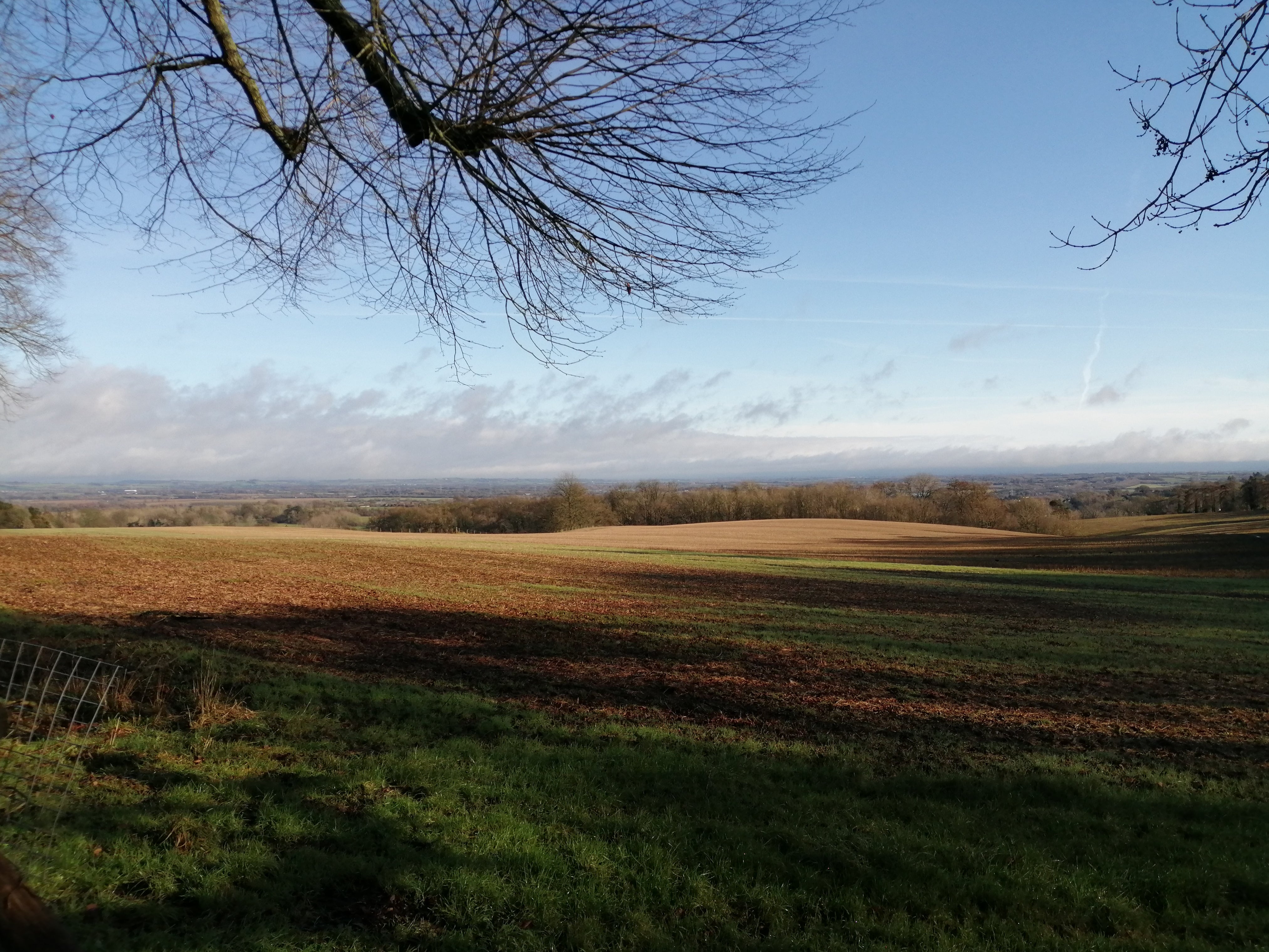 Shotover Hill offers stunning views over Oxfordshire