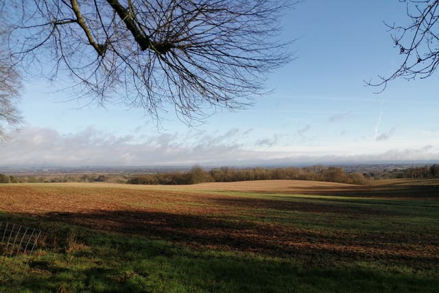 <p>Shotover Hill offers stunning views over Oxfordshire </p>