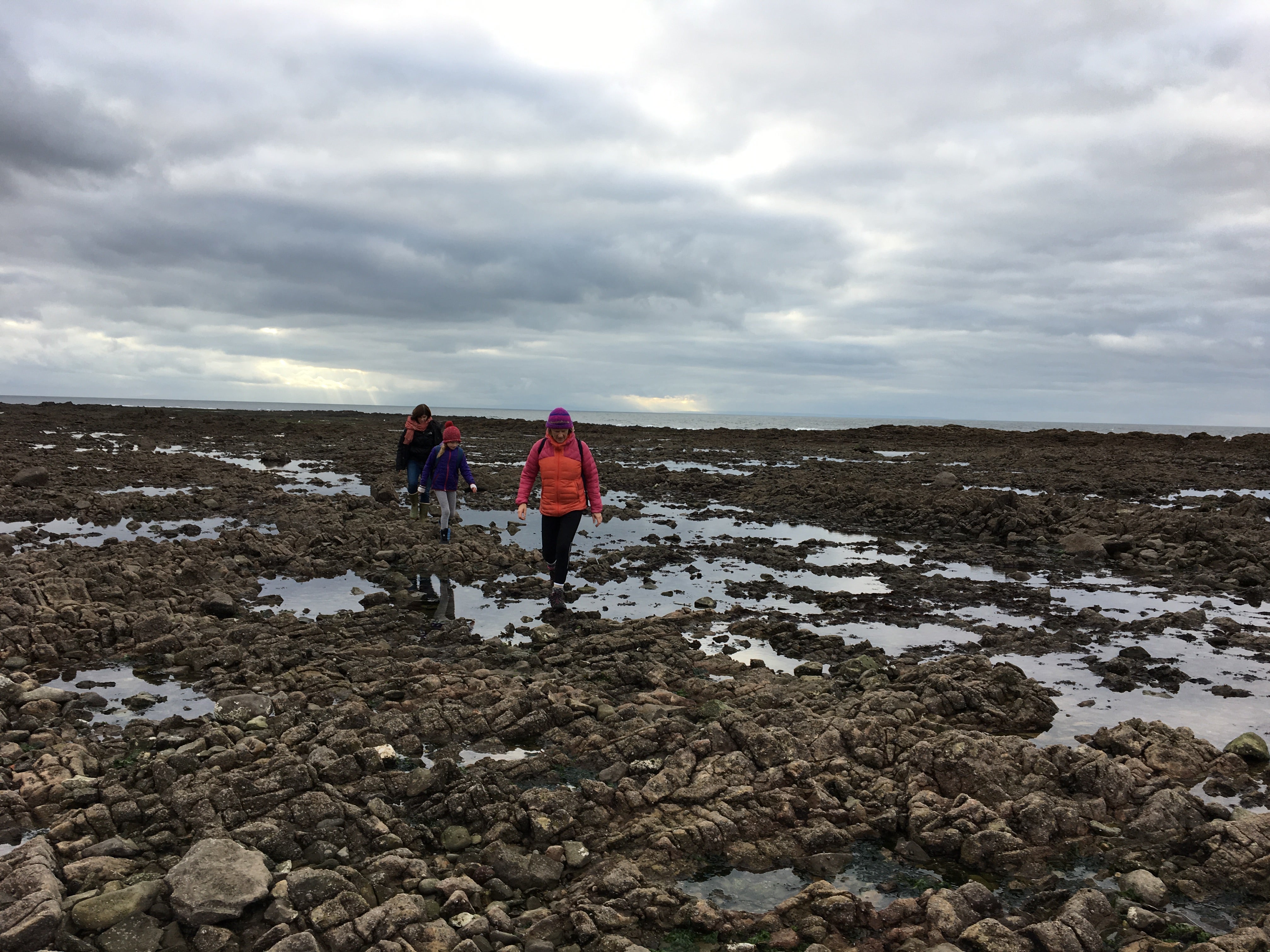 The Causeway can only be tackled at low tide