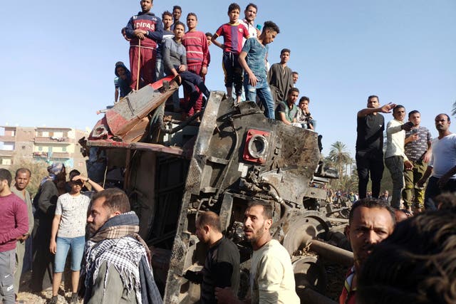 Egypt Train Wreck