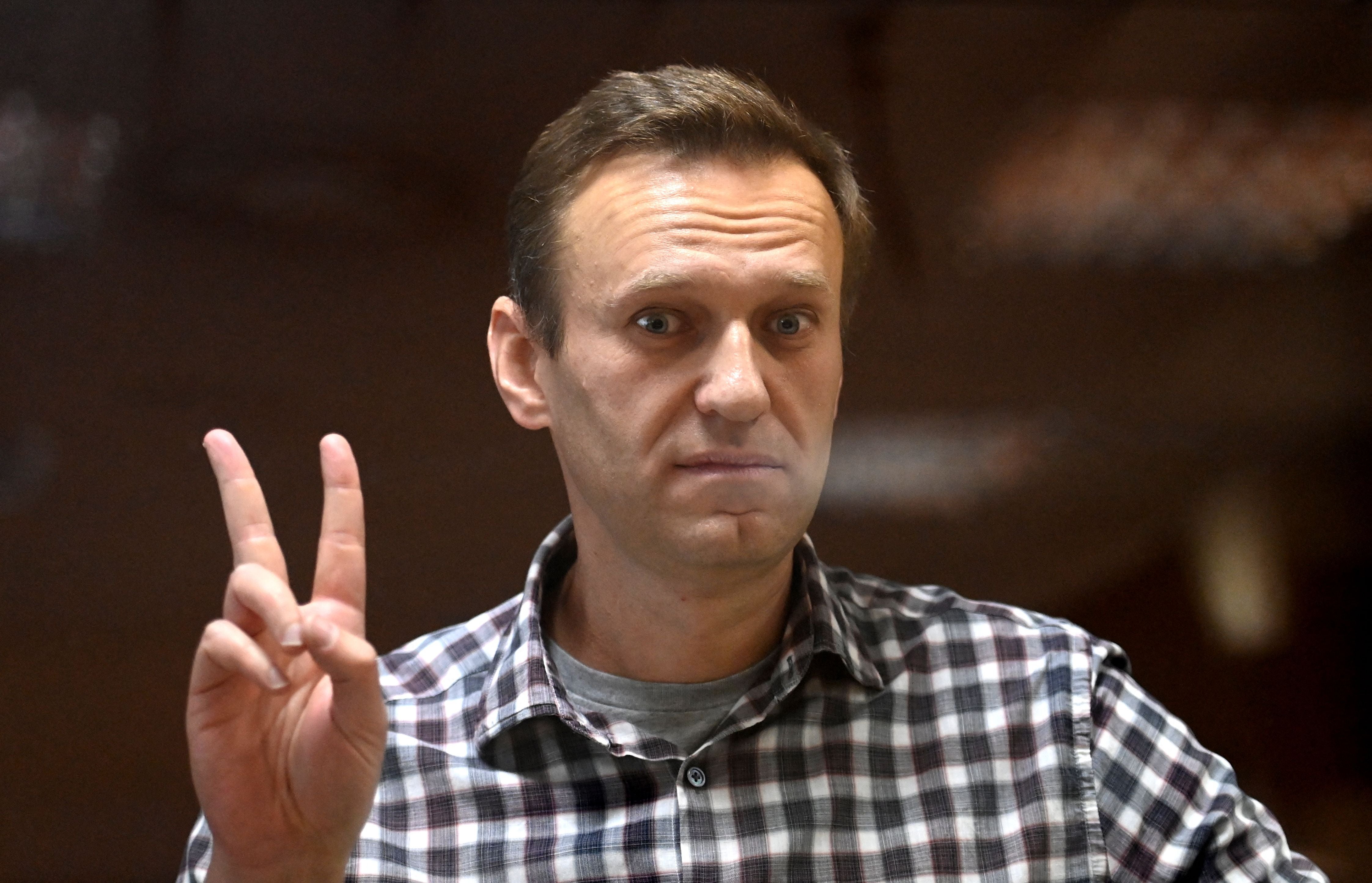 Jailed Kremlin critic Alexei Navalny