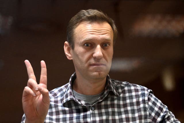 <p>Jailed Kremlin critic Alexei Navalny</p>