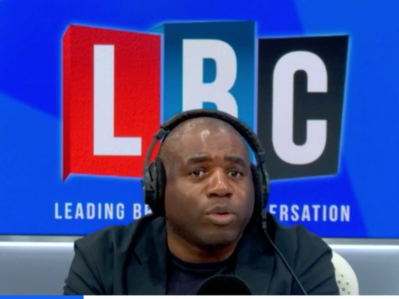 Labour MP David Lammy hailed for perfect response to caller who says he ...