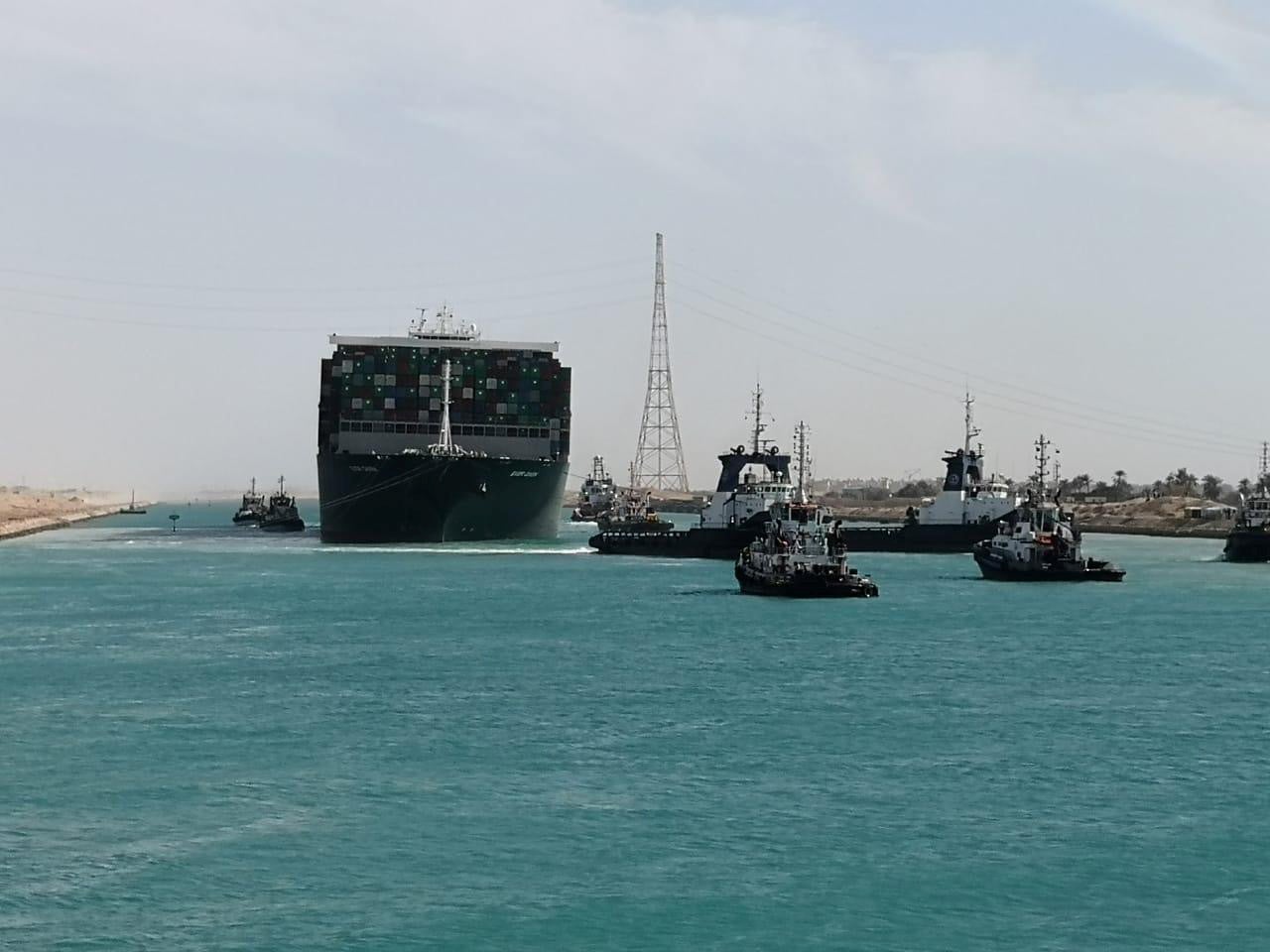 The 200,000-tonne Ever Given was refloated on Monday but years of legal disputes will follow