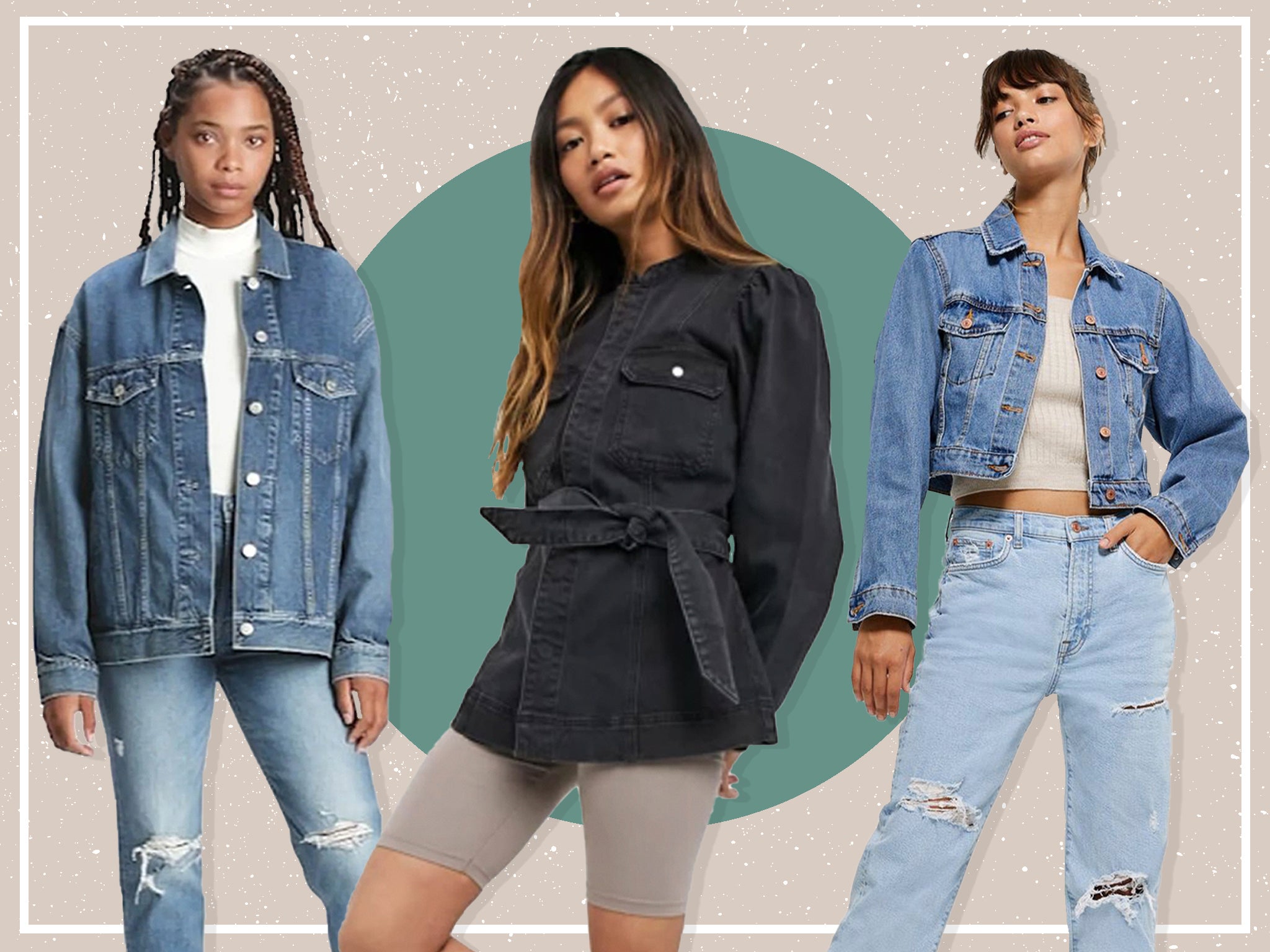 how to make a jean jacket bigger