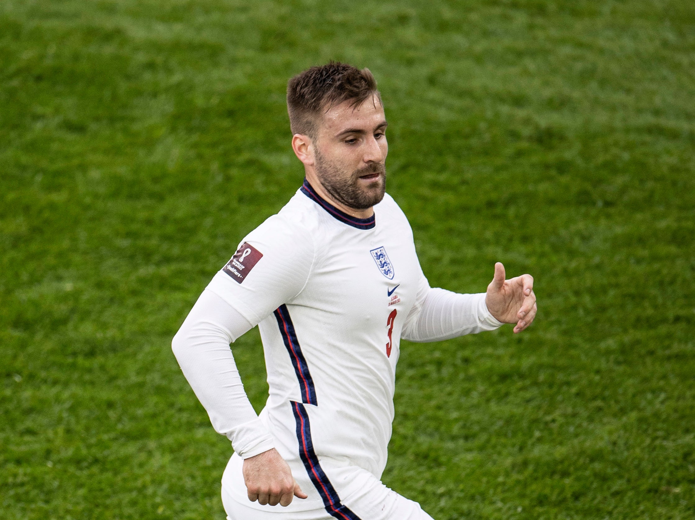 Luke Shaw has returned to the England squad after three years away