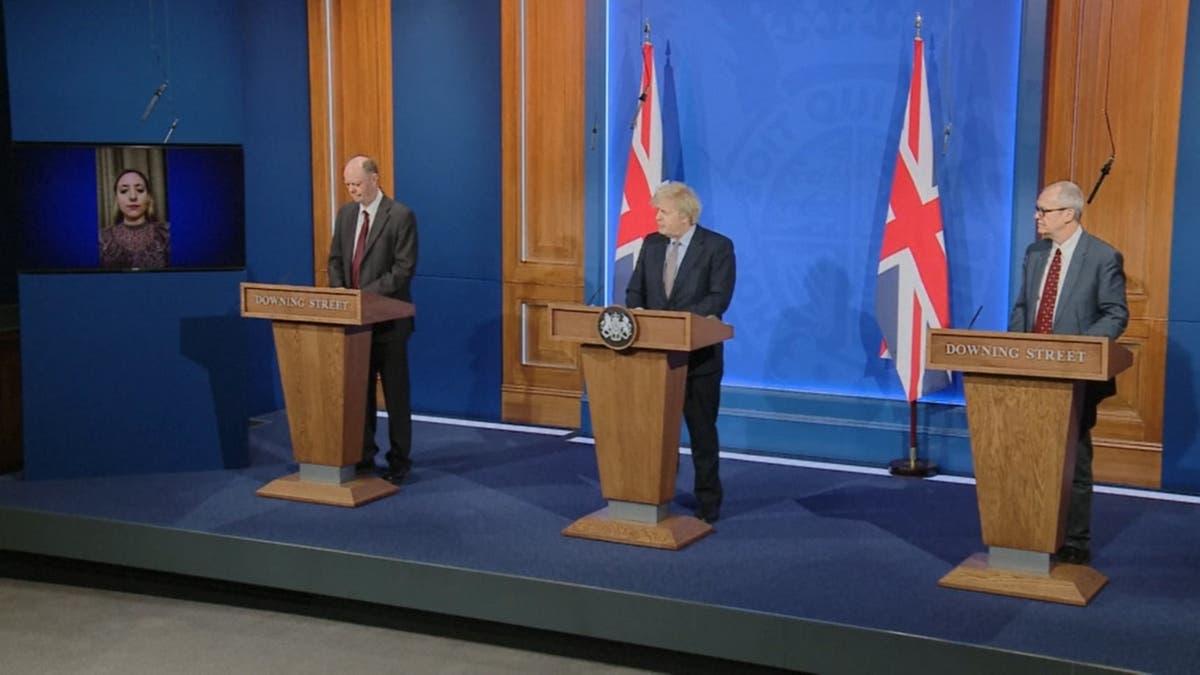 Boris Johnson appeals for caution as chief medical officer warns there will be an &lsquo;uptick&rsquo; in Covid cases